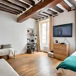Charming Studio Under The Roofs Of Paris